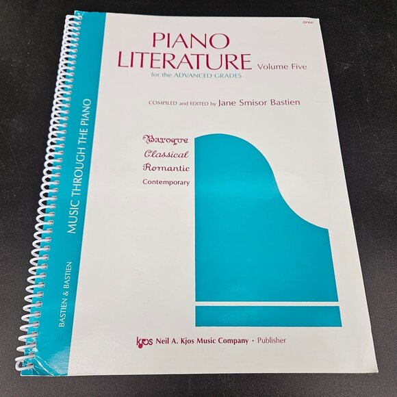 GWM Piano Lesson Sheet Music Literature Books Vol 2 -5 Lot 4 Beginner Intermedia - Picture 7 of 12